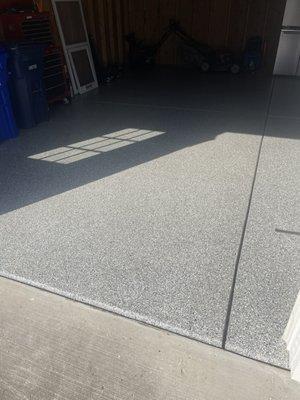 Great garage floor.