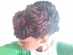 Two Strand Twist Updo