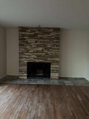 We can give your fireplace a fresh new look!