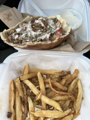 Gyros Sandwich Combo