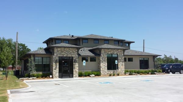 Our office is centrally located in Tulsa, Oklahoma.  We are one block South of 61st Street, between Mingo & Memorial.