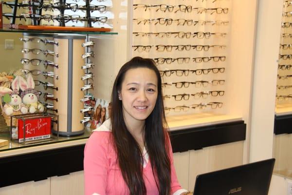 Ming, nine years of dedicated work at 20/20 EyeCare