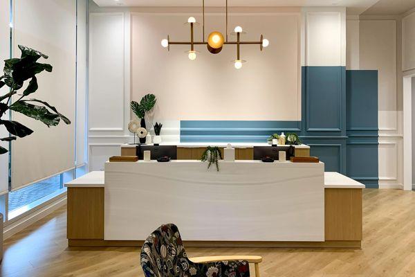 Interior: One Medical: Las Olas reception desk