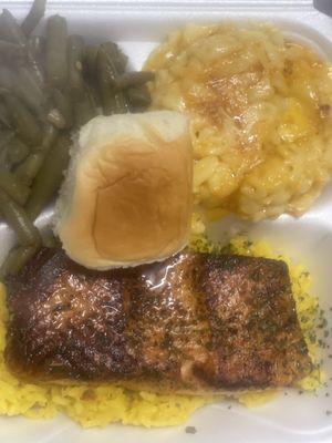 garlic butter salmon