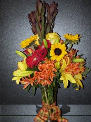 Fall Vase Cut