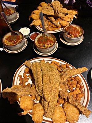 Seafood Platter for 2. So. Much. Food.