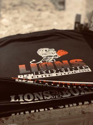 Lions Den Boxing & Elite Fitness apparel