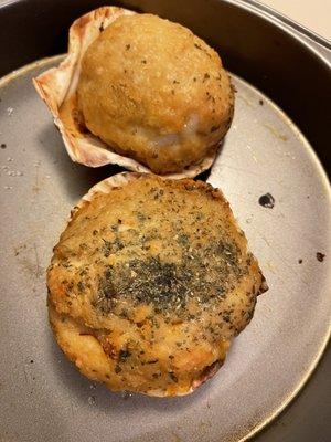 Stuffed scallops