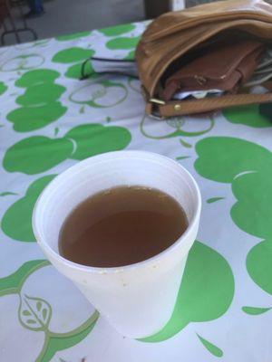 Fresh apple cider