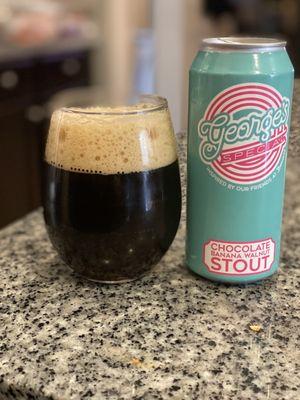 Second one Lol....i actually love stout and this one is a very pleasant surprise Looks like i need to pay a visit to Temblor!!!!