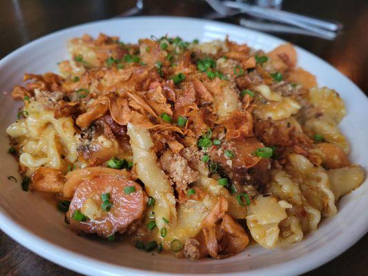 Campanelle with carrots