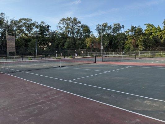 View of courts