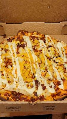 Buffalo Chicken pizza