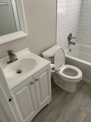 Bathroom remodel