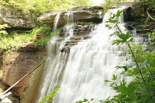 Checkpoint #6 Brandywine Falls, Northfield, Summit, Ohio.