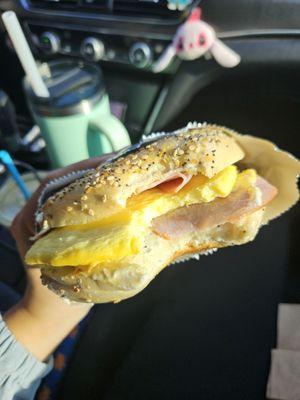 Hawaiian bagel