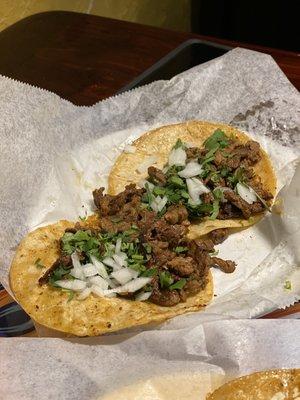 Carne asada tacos