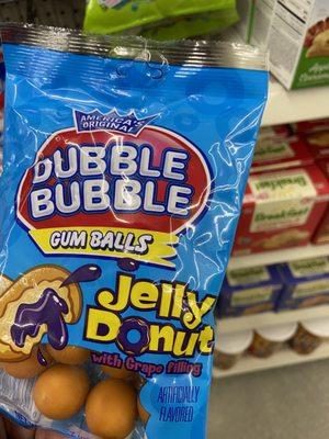 Jelly Donut gum balls! What? Lol