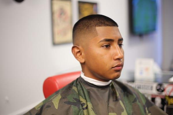 Nice FADE and line up by ADRIAN