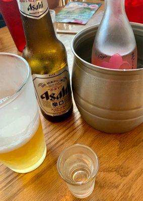 Cheers! Japanese Sake & Beer!