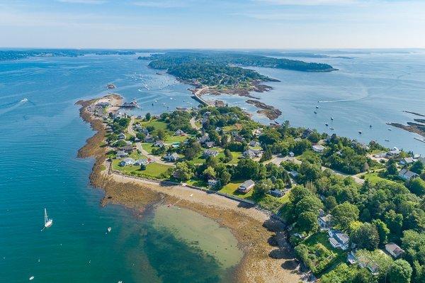 Orr's Island and  Bailey Island