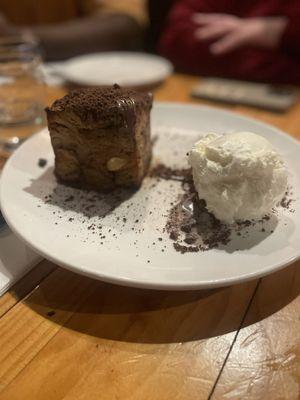 Nutella Bread Pudding