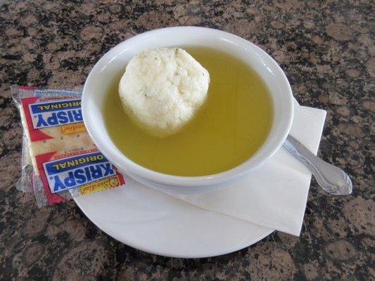 Matzo Ball Soup - Made fresh ever for nearly 30 years! Hot