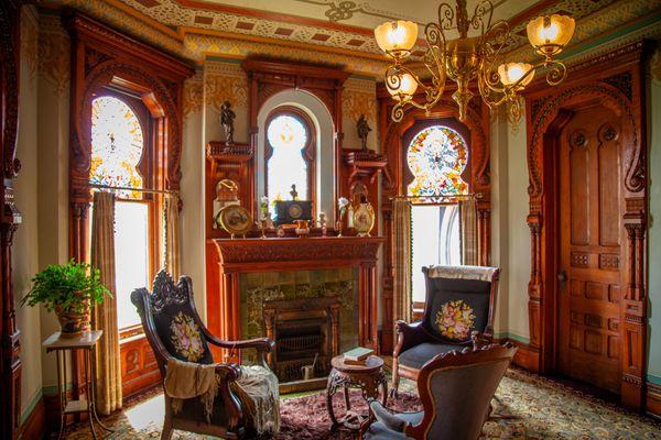 The Hackley House Second Parlor.