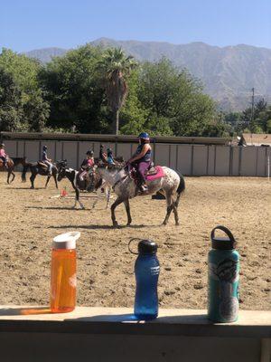 Happy Campers during Summer Camp @ Altadena Stables