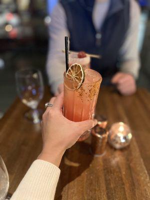 Water melon & blood orange paloma