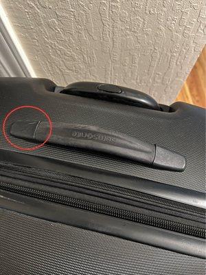 Luggage handle