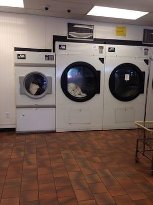 78lb dryers for comforters and other large items!