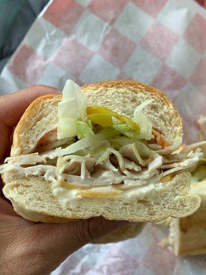 Turkey cold cut