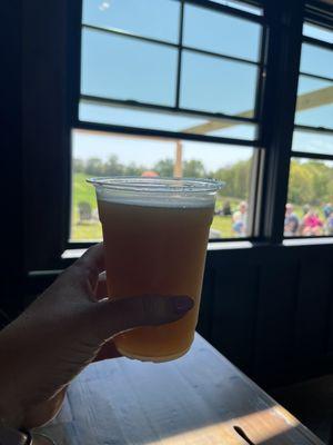 Tangerine hazy IPA (#3) delicious!