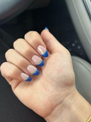 acrylic set done by tweety