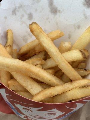 Salty old cold fries