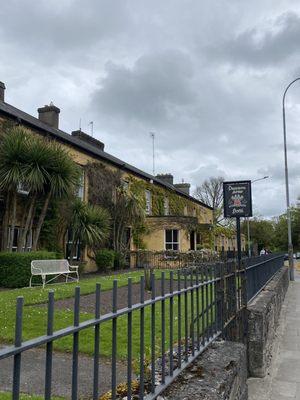 The Dunraven Hotel outside of Limerick in a charming town called Adare.