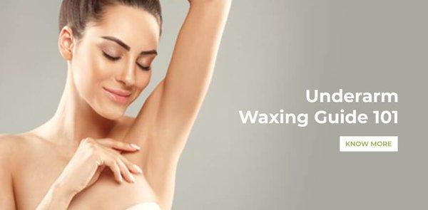 Armpit waxing offers the quick and complete removal of hair from an entire area, gripping it at the root.