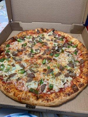 Italian Sausage Pizza