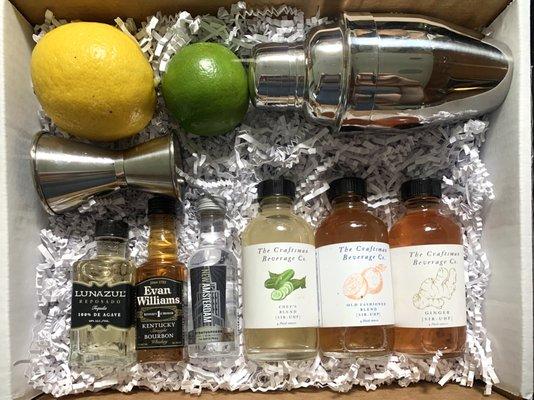 Virtual Cocktail TeamBuilding Events - Cocktail Kits