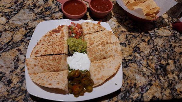 Beef Fajita Quesadillas