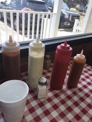 Condiments.