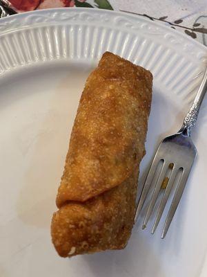 Crispy egg roll.