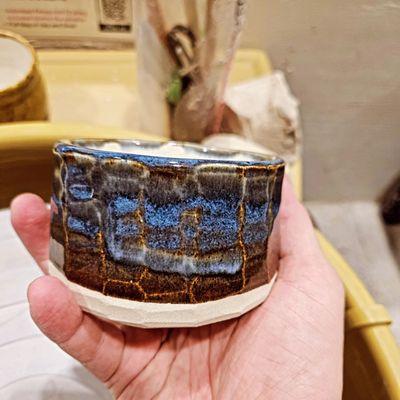 Pottery example, made at Creative Hands Studio