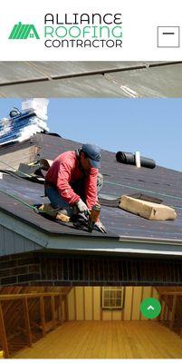 alliance roofing and remodel contractor roofing services