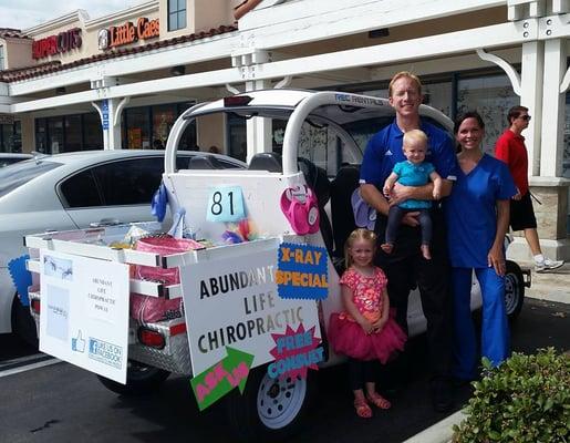 Enjoyed being in the Poway Parade!