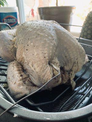 Our fresh turkey from Wally's meats