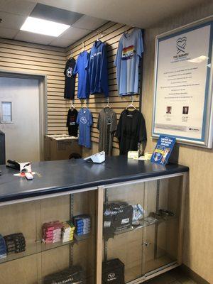 Don't forget to pick up a shirt, hat, or other Subaru gear during your visit.