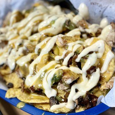 Philly Chicken Nachos