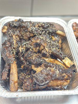 Beef ribs tray